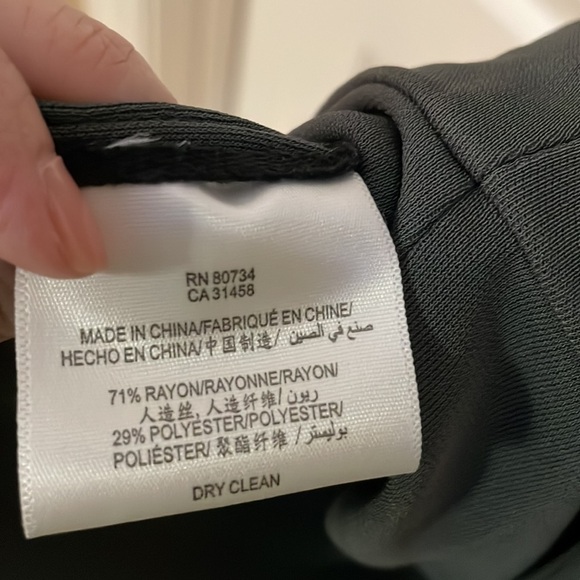 NWT Max Azria sleeveless knee length nightshade dress olive green sz XS - Picture 5 of 5